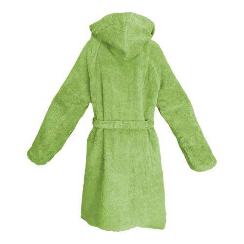 HI TECH © BABY BOY BATHROBE IN PURE COTTON TERRY CLOTH MADE IN ITALY GREEN NEW