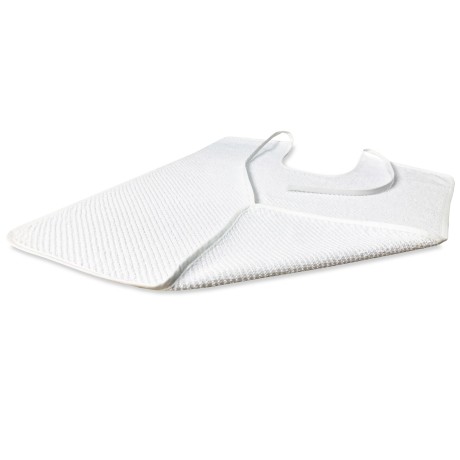 ADULT BIB SET solid white ROMOLO © gag with LACES complete with washing bag 2