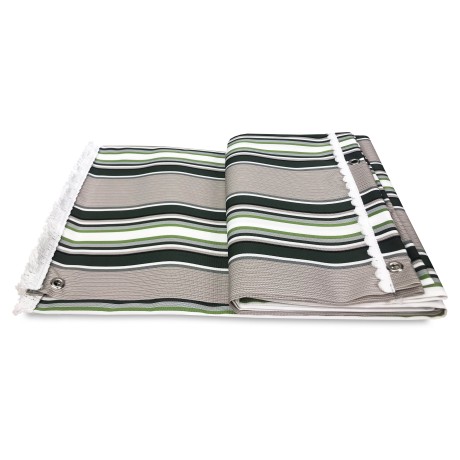 TOLDO DE EXTERIOR VERTIGO BALCÓN JARDÍN RIGHINO VERDE IMPERMEABLE Y REPELENTE AL AGUA 2