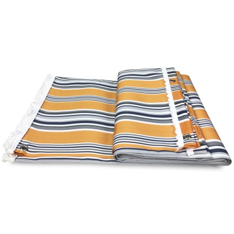 Vertigo Rideau de soleil extérieur pour jardin, balcon, jaune, imperméable et hydrofuge 2