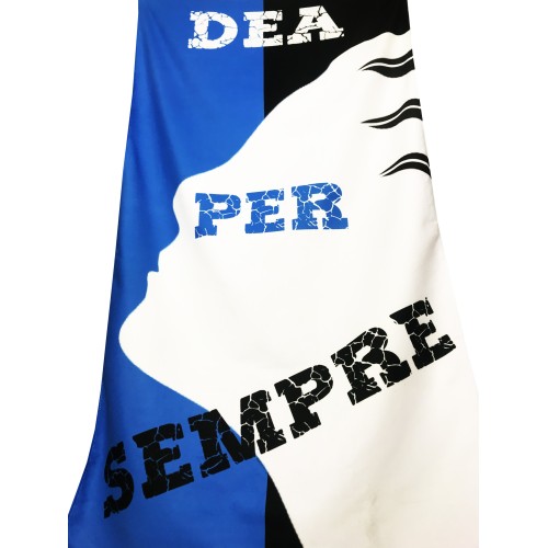 TELO MARE in spugna DEA PER SEMPRE misura grande cm. 90 X 170