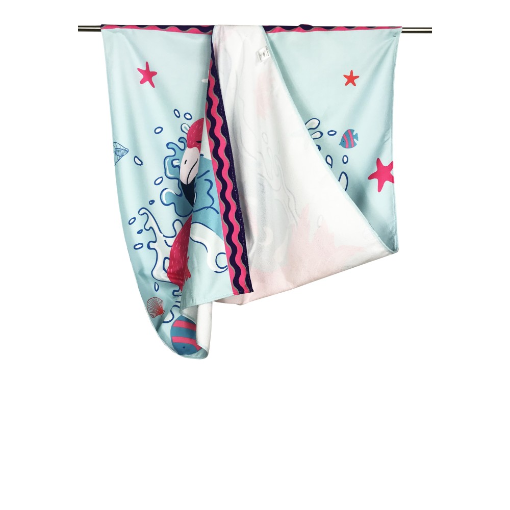 Serviette de plage de la bulle, avec un pouvoir écrit bull toujours de grande taille 90x170