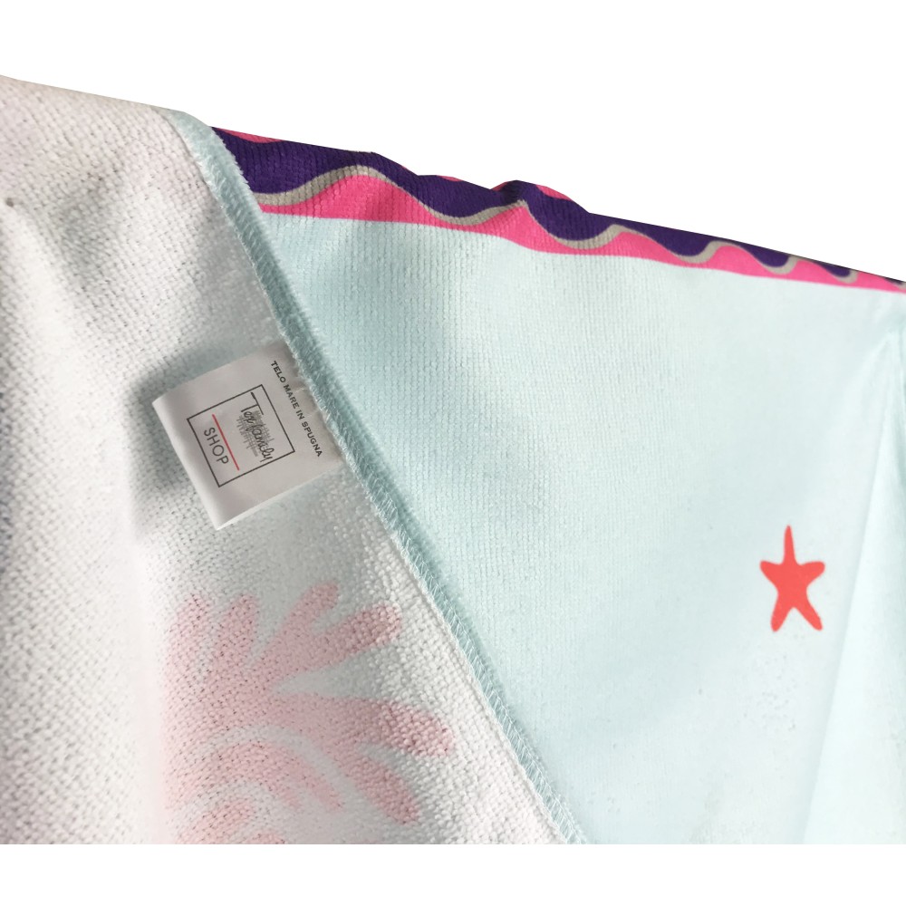 Serviette de plage de la bulle, avec un pouvoir écrit bull toujours de grande taille 90x170