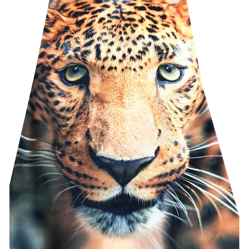 Toalla de rizo LEOPARDO tamaño grande cm. 90 x 170