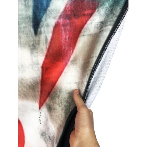 Serviette de plage éponge drapeau anglais taille grand cm. 90 x 170