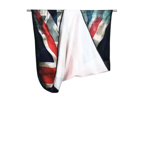 TERRY BEACH TOWEL ENGLISH FLAG size large cm. 90 X 170