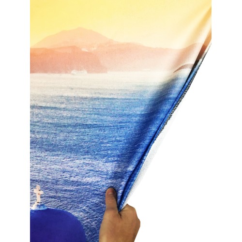 TOALLA DE PLAYA en rizo GRECIA Santorini Talla grande cm. 90 x 170