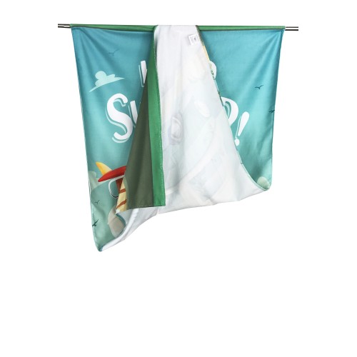 Serviette de plage de la bulle, avec un pouvoir écrit bull toujours de grande taille 90x170