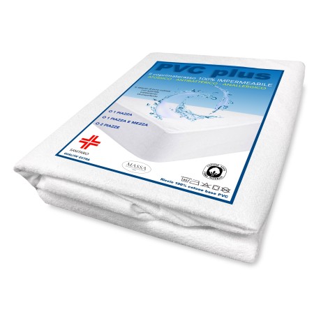 Funda de colchón de goma anti-orina de PVC sanitario para problemas de incontinencia 2
