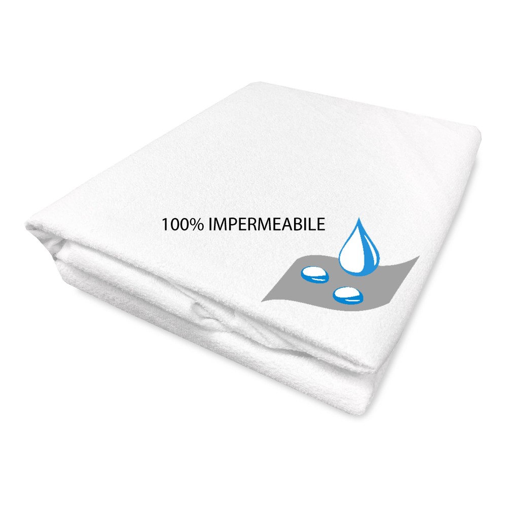 Funda de colchón de goma anti-orina de PVC sanitario para problemas de incontinencia
