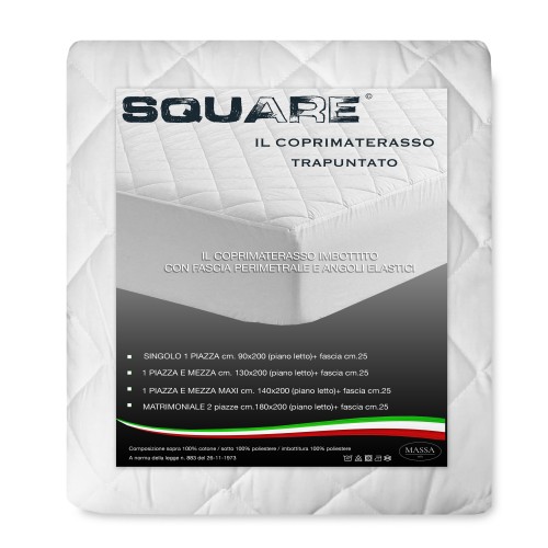 Gesteppte Querstange aus hypoallergener Baumwolle und Polyester