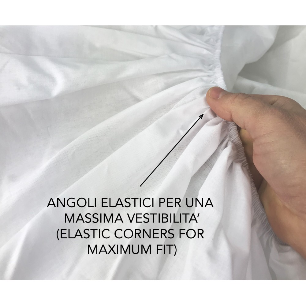 Quilted crossbar in hypoallergenic cotton and polyester