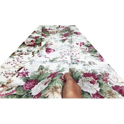 Bezug für die Einrichtung GRAN SCARF TAGESDECKE Bezug für Sofa STOFF LONETA NEW Sanderson Pink