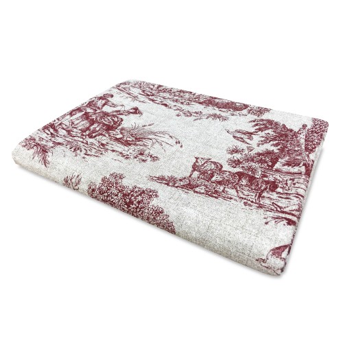 FURNISHING COVER cover GRAN SCARF BEDSPREAD sofa cover FABRIC LONETA Toiles de Jouy