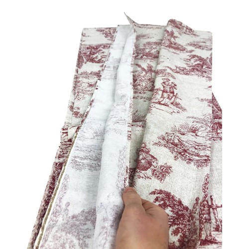 FURNISHING COVER cover GRAN SCARF BEDSPREAD sofa cover FABRIC LONETA Toiles de Jouy