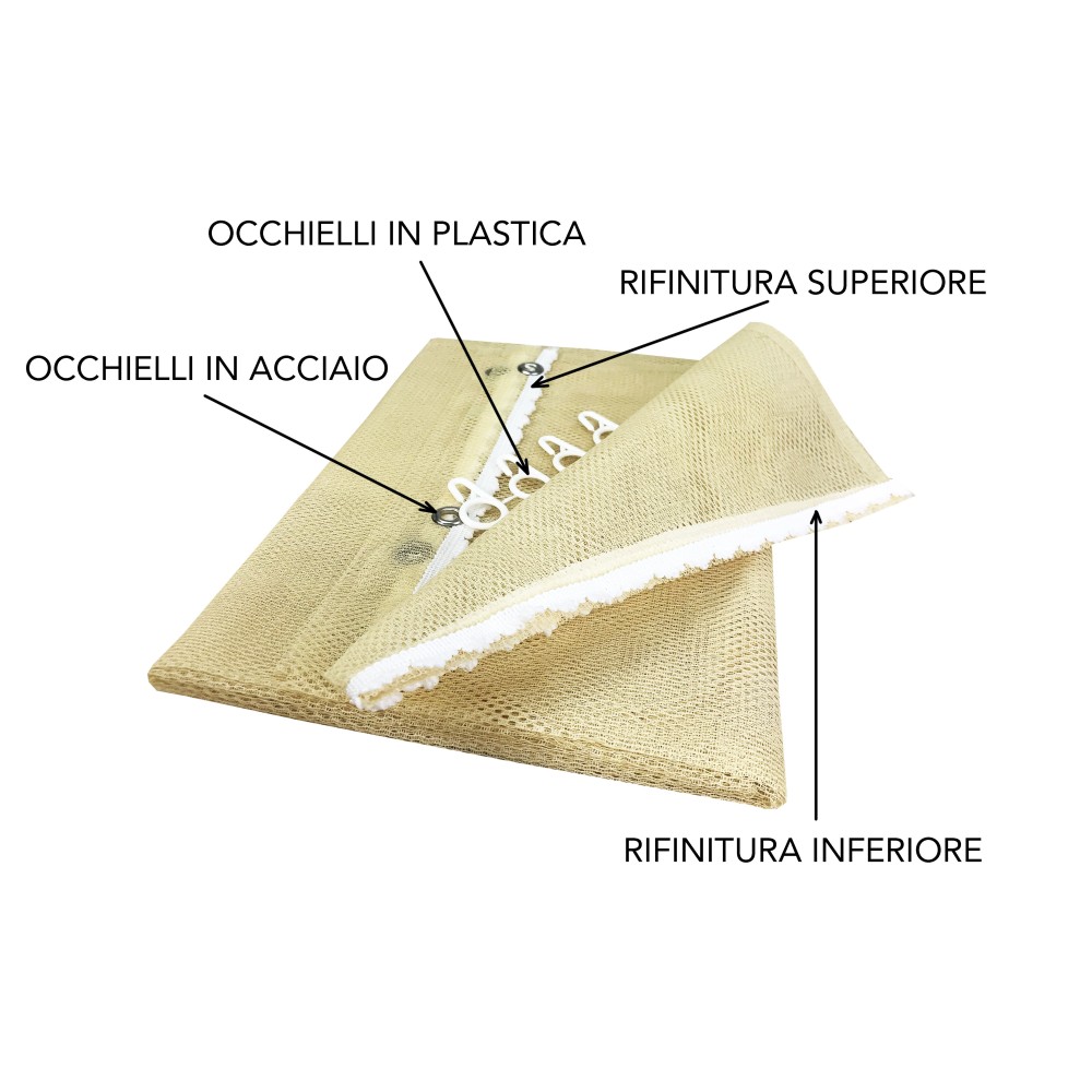 MOSQUITERA DE EXTERIOR CORTINA GARDEN UNITED BALCONY BEIGE