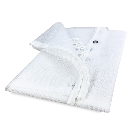 MOSQUITERA DE EXTERIOR CORTINA JARDÍN BALCÓN UNITED WHITE 2