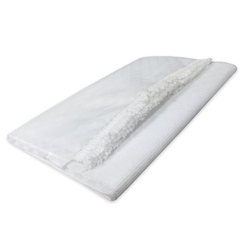 MOSQUITERA EXTERIOR CORTINA JARDÍN BALCÓN rombo liso BLANCO cm.150X250 calidad extra