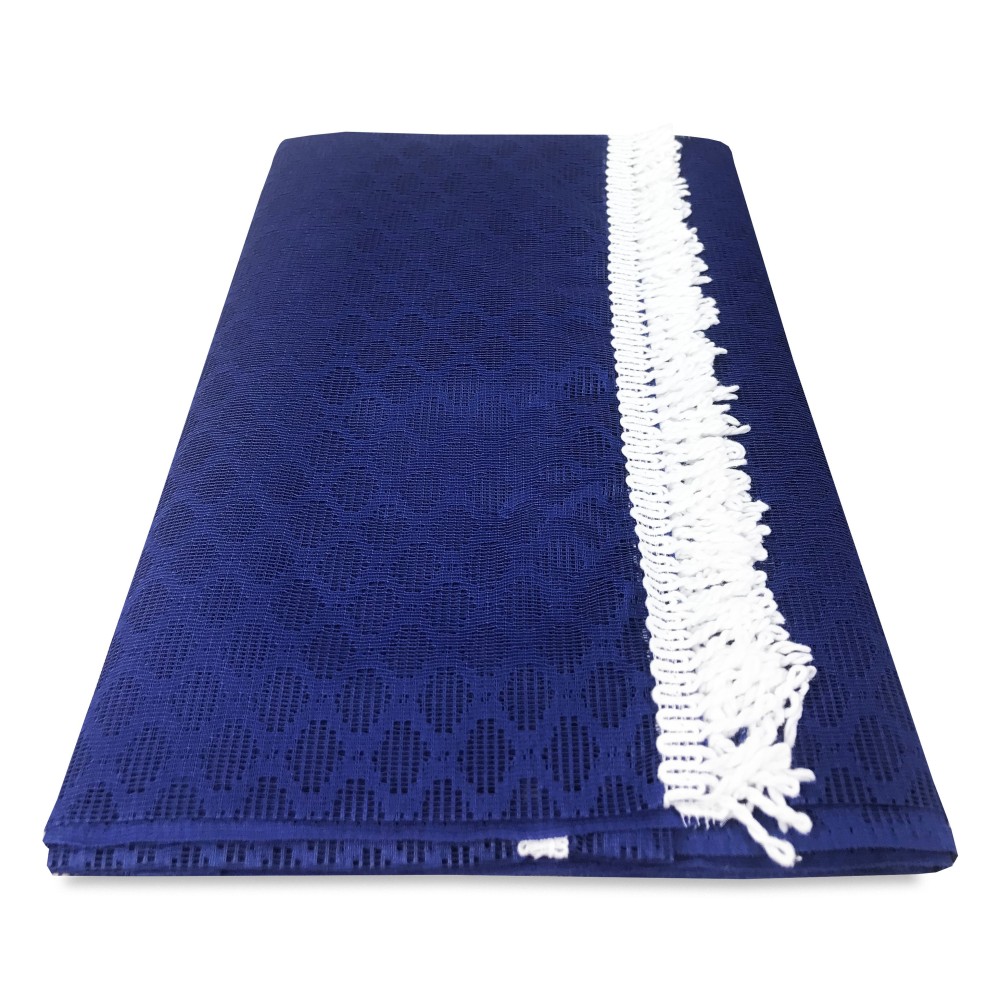 OUTDOOR MOSQUITO NET CURTAIN GARDEN BALCONY solid rhombus BLUE cm.150X250 extra quality