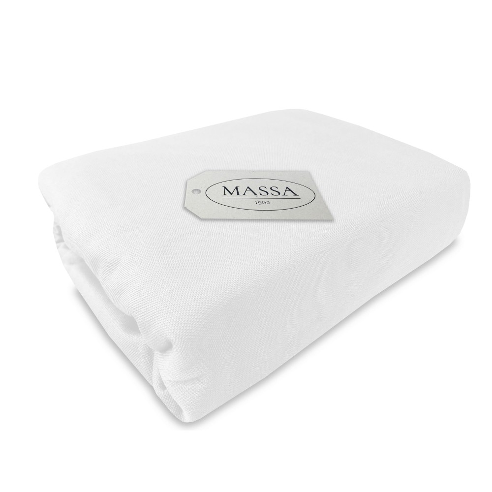 Universal stretch sofa cover ROMA stain-resistant WHITE
