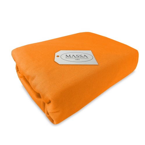 Funda de sofá tensada universal ROMA resistente a las manchas ORANGE