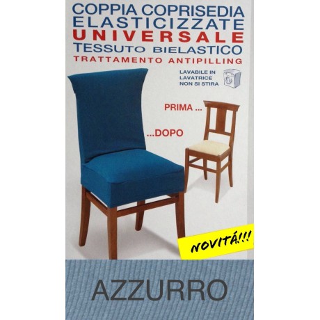 FUNDA DE SILLA ELÁSTICA NEW YORK FULL LIGHT BLUE