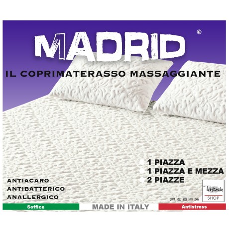 MADRID hypoallergener Anti-Milben-Matratzenbezug in SOFT, Memory 2