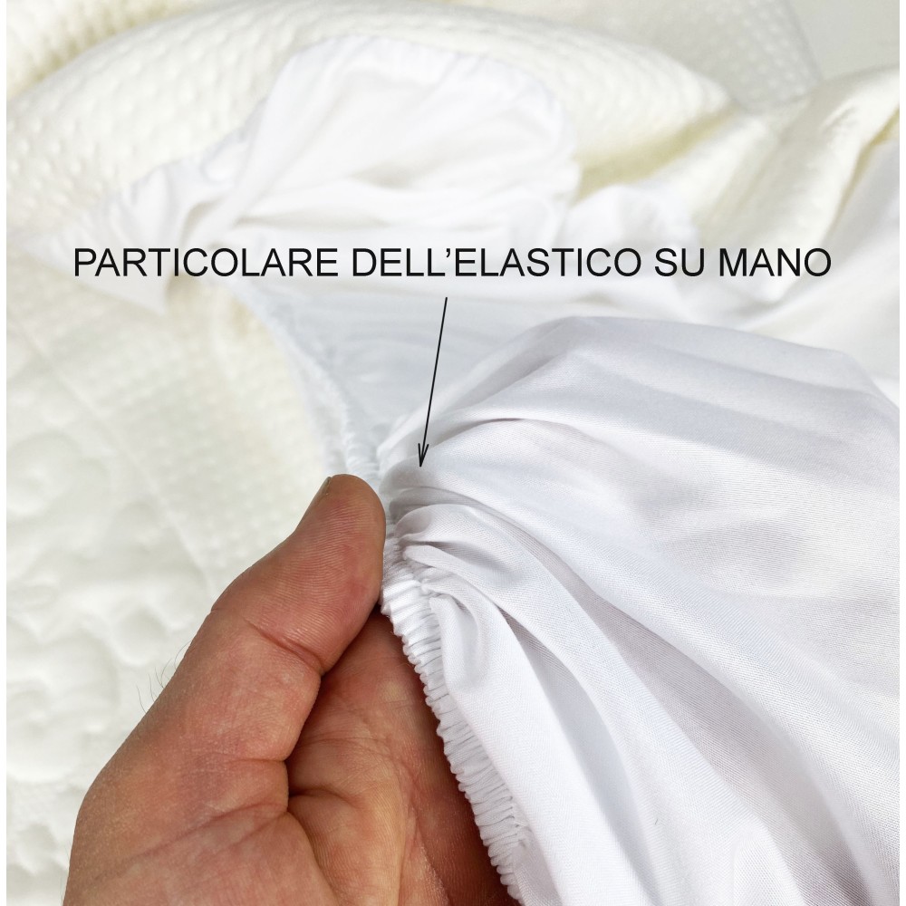 COPRIMATERASSO antiacaro ANALLERGICO MADRID in memory SOFFICISSIMO