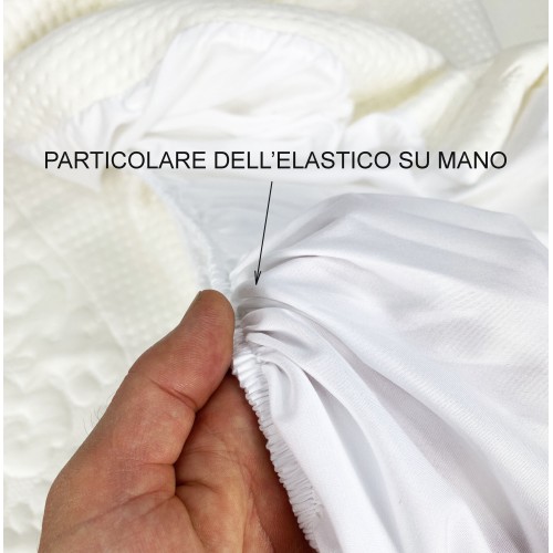 COPRIMATERASSO antiacaro ANALLERGICO MADRID in memory SOFFICISSIMO
