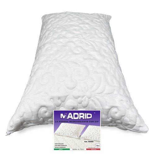 MADRID ANTI-MILBEN-KISSENBEZUG HYPOALLERGEN in Memory FLUFFY