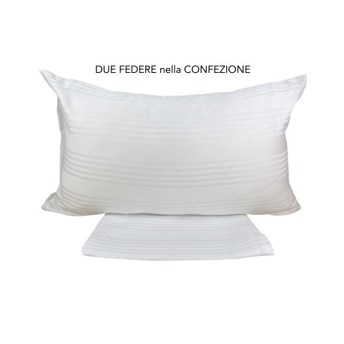 Federe Copricuscino FAST 50x80 cm – Cotone con Zip, Resistenti e Lavabili