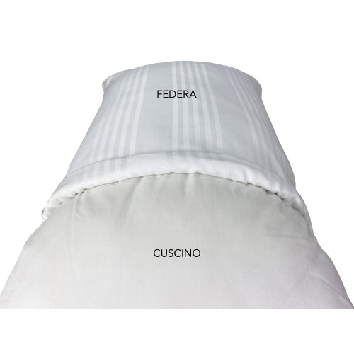 Lot de 2 Taies d’Oreiller FAST 50x80 cm – Coton avec Zip, Résistantes et Lavables
