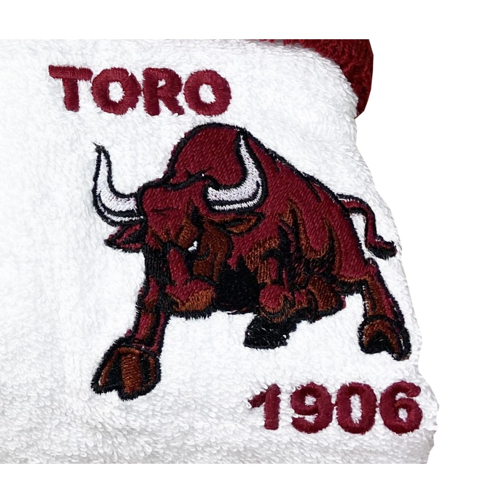PEIGNOIR TORO TORINO ENFANT GARÇON EN ÉPONGE de pur coton FABRIQUÉ EN ITALIE