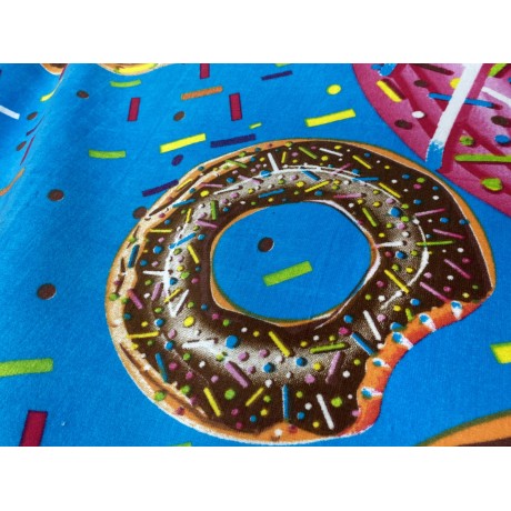 TELO MARE FOTOGRAFICO IN SPUGNA MISURA GRANDE CM.80x160 DONUTS BLU e sacco KEEP CALM and LOVE SEA 2