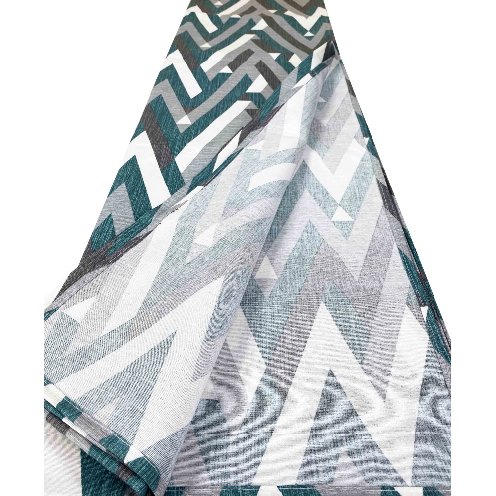 TELO ARREDO copritutto GRAN FOULARD COPRILETTO copridivano TESSUTO LONETA Square verde