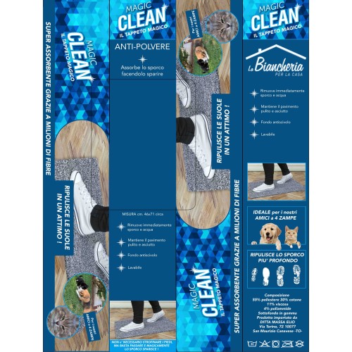 Tapis de sol en microfibre non-dérapant en caoutchouc