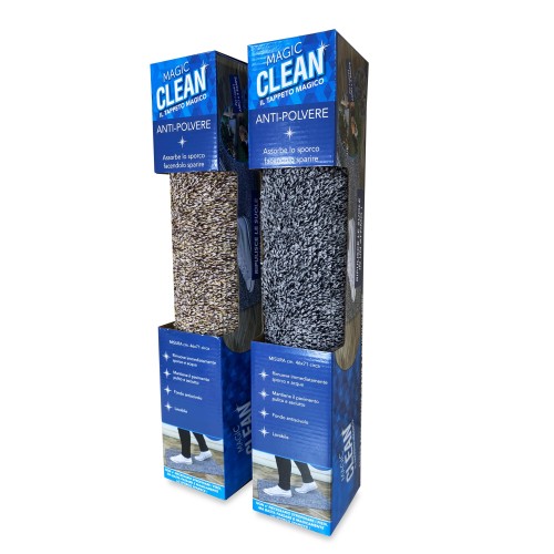 TAPPETO zerbino MAGICO grigio ANTISCIVOLO INGRESSO