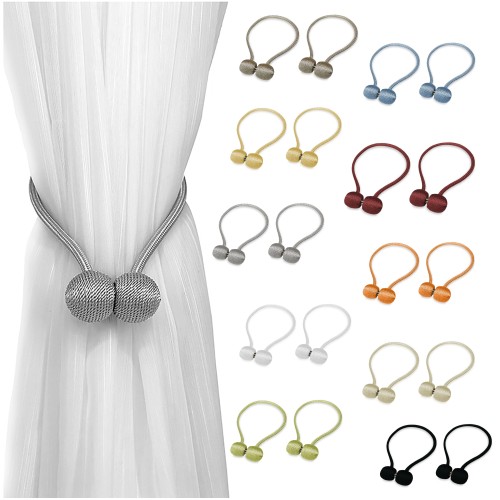 MAGNET RETAINER CURTAIN SMART © TIEBACK Schnalle für Vorhänge 2 STÜCK