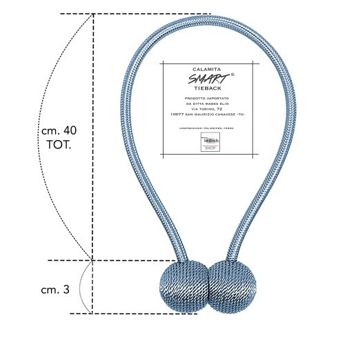 MAGNET RETAINER CURTAIN SMART © TIEBACK buckle for curtains 2 PIECES