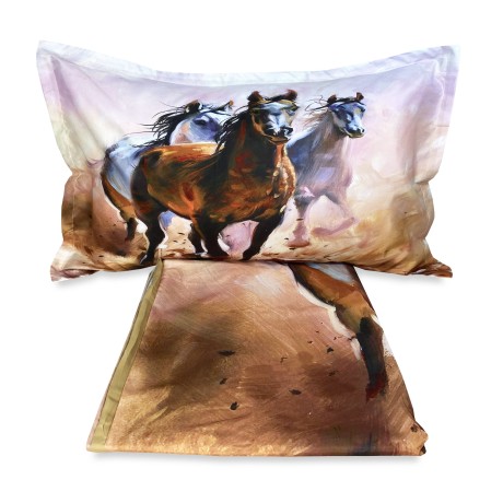 FUNDA NÓRDICA SATELLO HD PHOTOGRAPHIC HORSES en la carrera 2