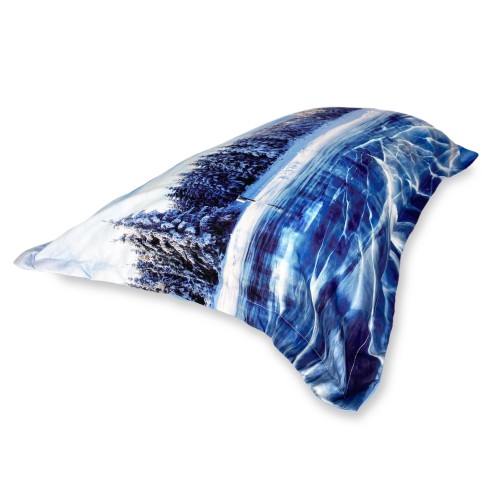 BETTBEZUG SATIN HD FOTOGRAFISCHER SEE Frozen Double cm. 250x200 mm