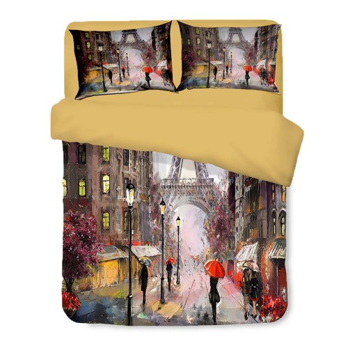 FUNDA NÓRDICA SATELLO HD FOTOGRAFICO PARIGI Doble cm. 250x200 milímetros