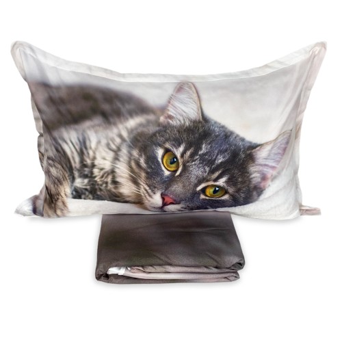 Funda Nórdica Rasatello HD PHOTOGRAPHIC CAT tumbado