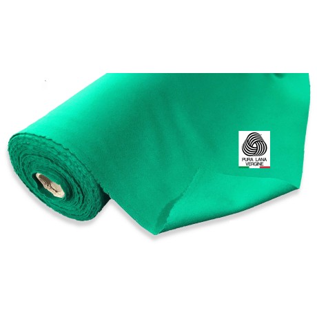 Clavija verde de pura lana