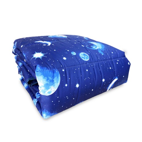 Couette avec nœud de couette © Lunar Moon Starry Sky fabriquée en Italie