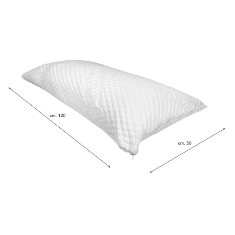 Almohada francesa cm. de largo 120 ideal para camas de matrimonio 2