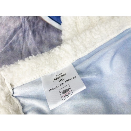 PLAID FLEECEDECKE SHERPA Fantasie HD Katze SCHÖN