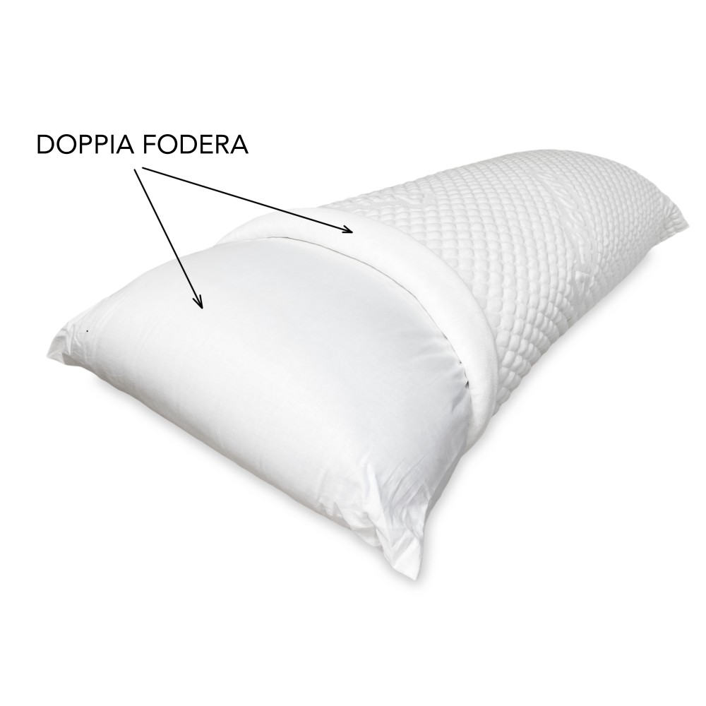 Almohada francesa cm. de largo 120 ideal para camas de matrimonio