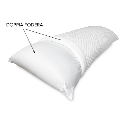 French pillow cm. long 120 ideal for queen-size beds