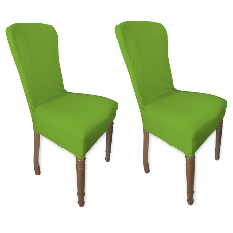 green stretch chair cover